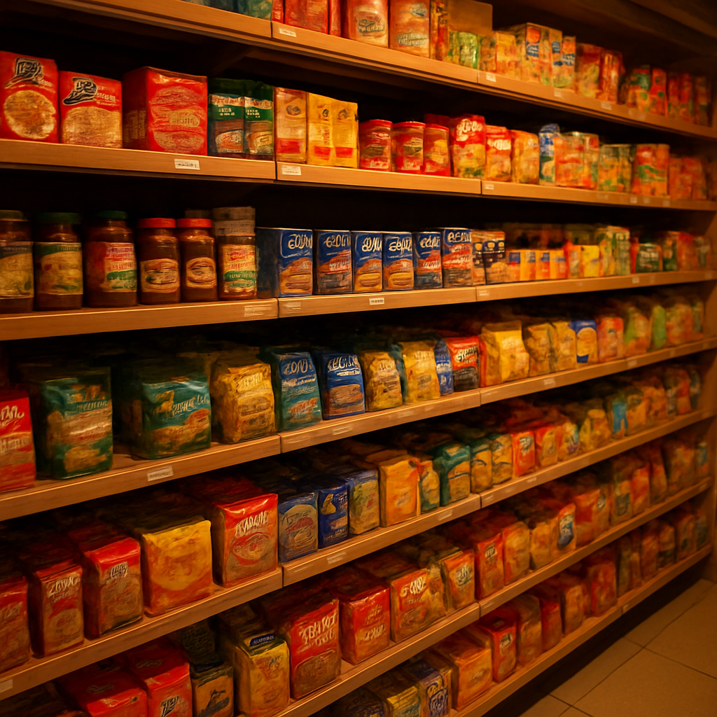 Fully stocked aisles