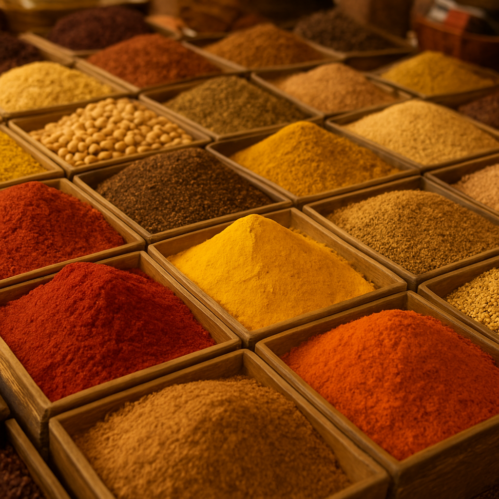 Bulk spices & grains